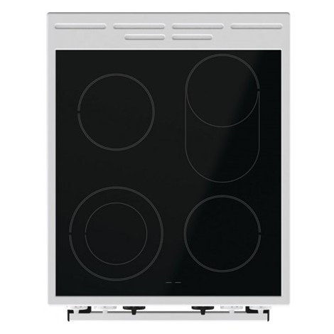 Gorenje | Cooker | GECS5C70WA | Hob type Vitroceramic | Oven type Electric | White | Width 50 cm | Grilling | LED | Depth 59.4 c - 5